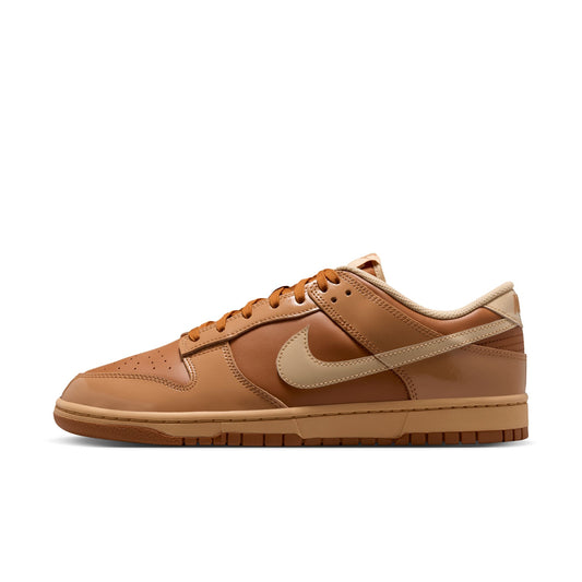 Nike "Dunk Low Retro" Mens - Tawny / Sesame / Flax Twine