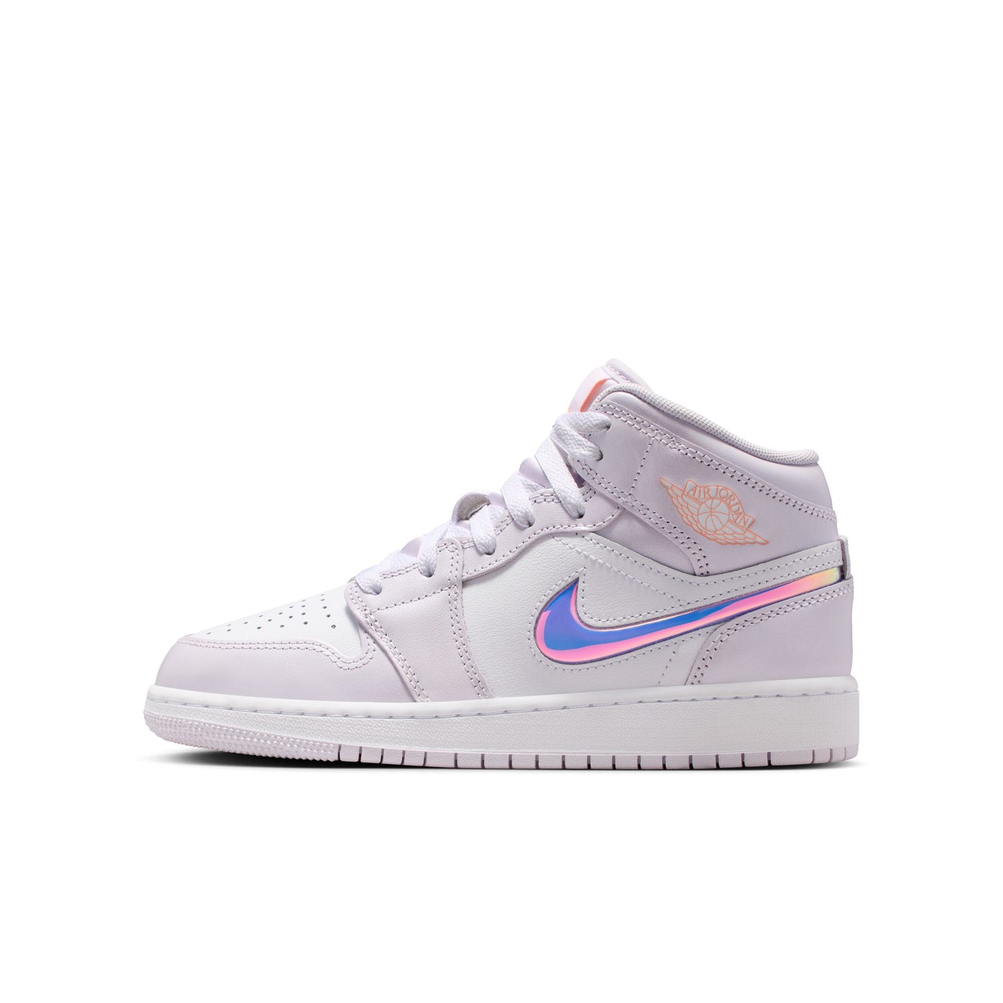 Air Jordan "1 Mid SE" GS - Barely Grape / Atomic Pink-White