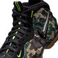 Nike "Air Foamposite One PRM" Mens - Black / Black / Voltage Green