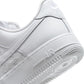 Nike "Air Force 1 '07 Edge" Mens - White / White / Metallic Silver