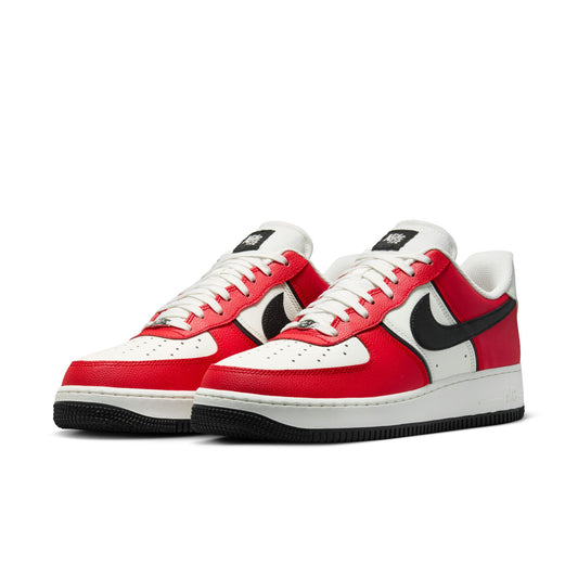 Nike "Air Force 1 '07 LV8 Sport" Mens - University Red / Black / Sail