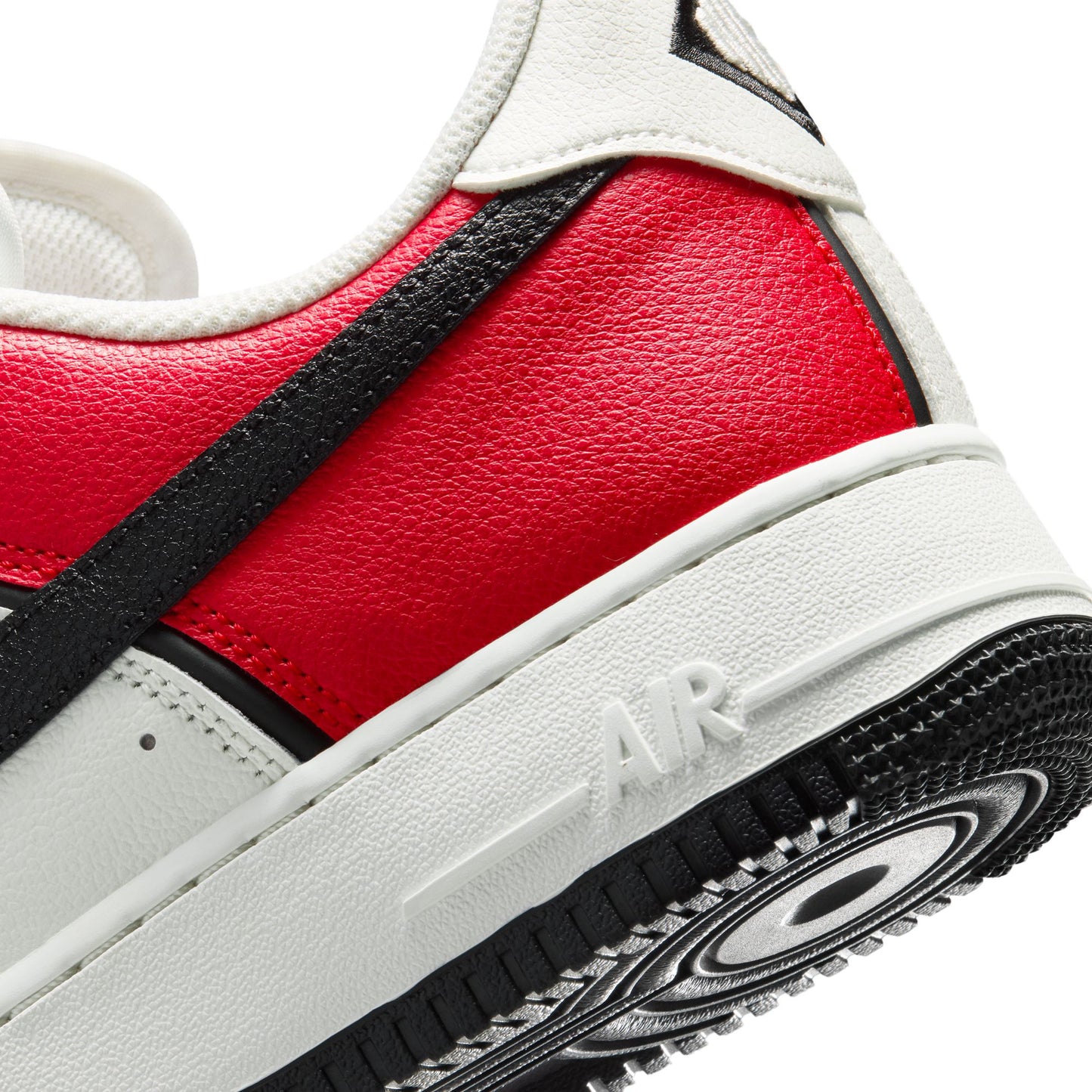 Nike "Air Force 1 '07 LV8 Sport" Mens - University Red / Black / Sail