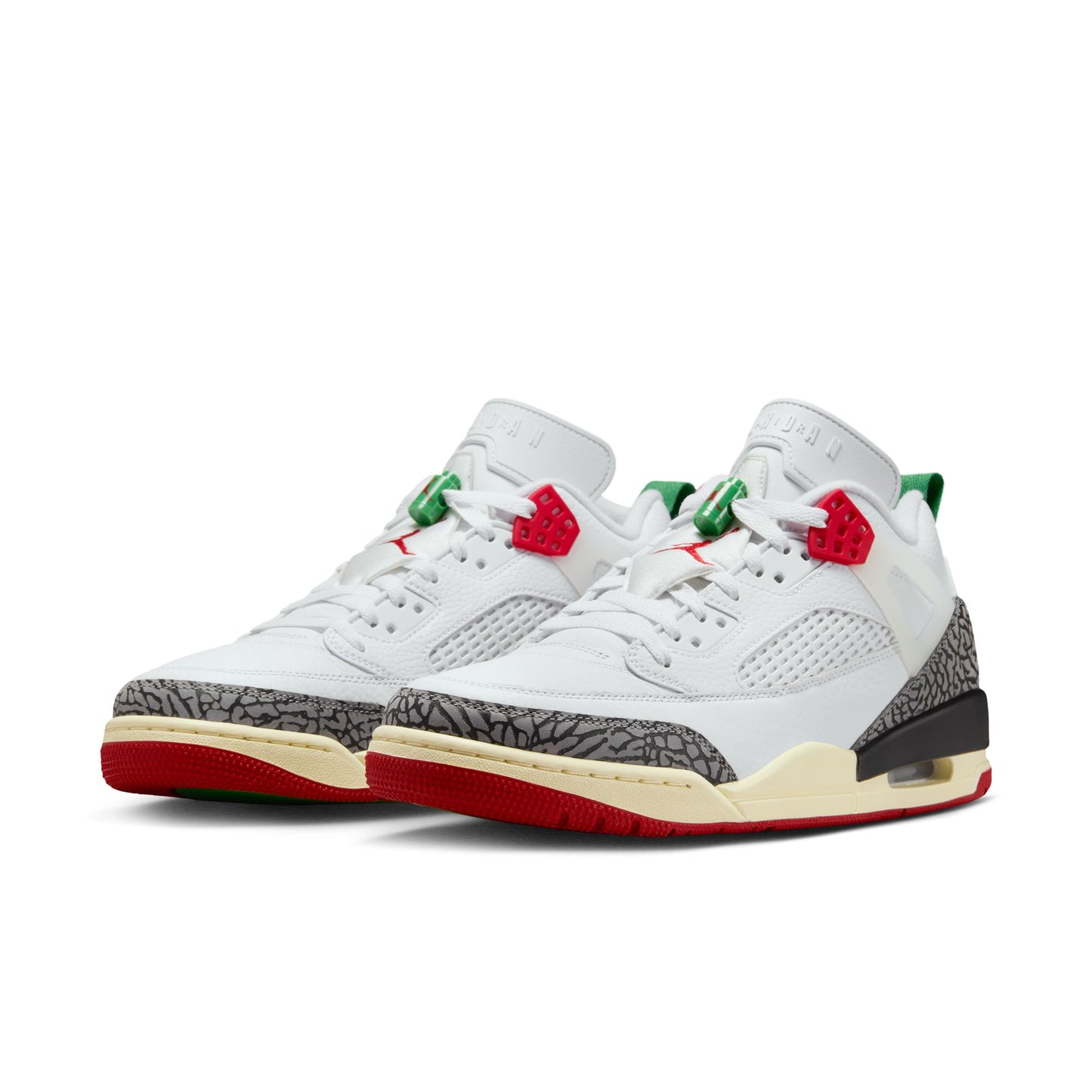 Air Jordan "Spizike Low SE" M - White / Varsity Red- Black-Sail