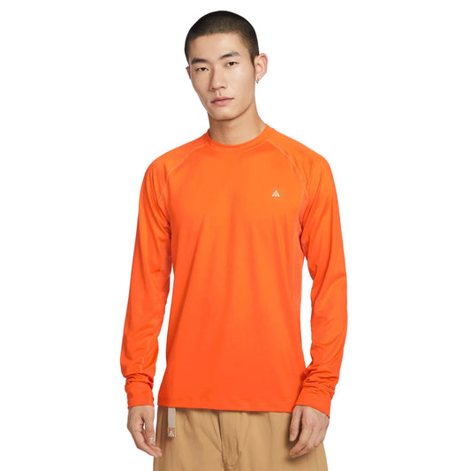 Nike "ACG Wildsee Dri-FIT Long-Sleeve Base Layer" Mens - Safety Orange