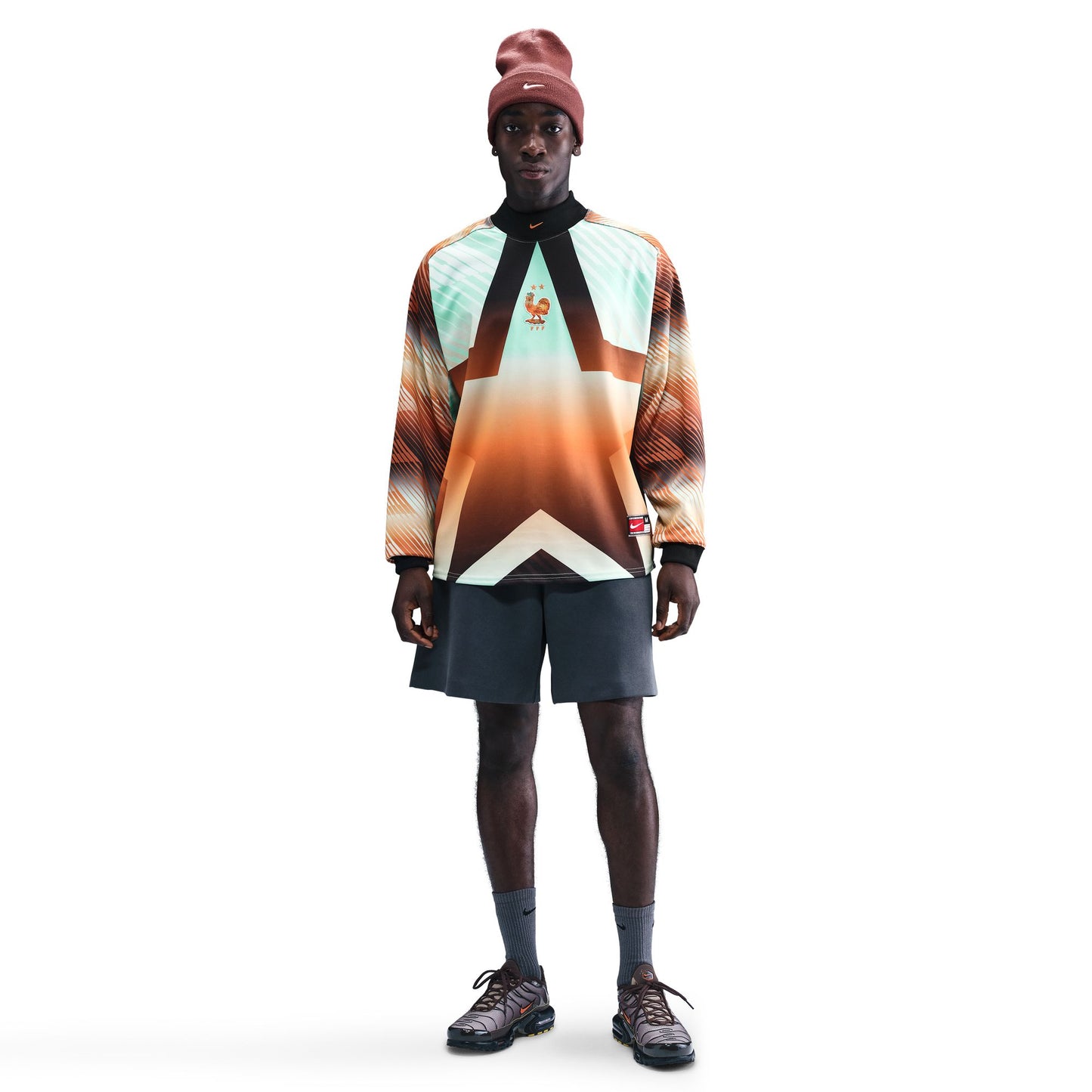 Nike "France Authentic Goalkeeper Shirt" M - Multicolor