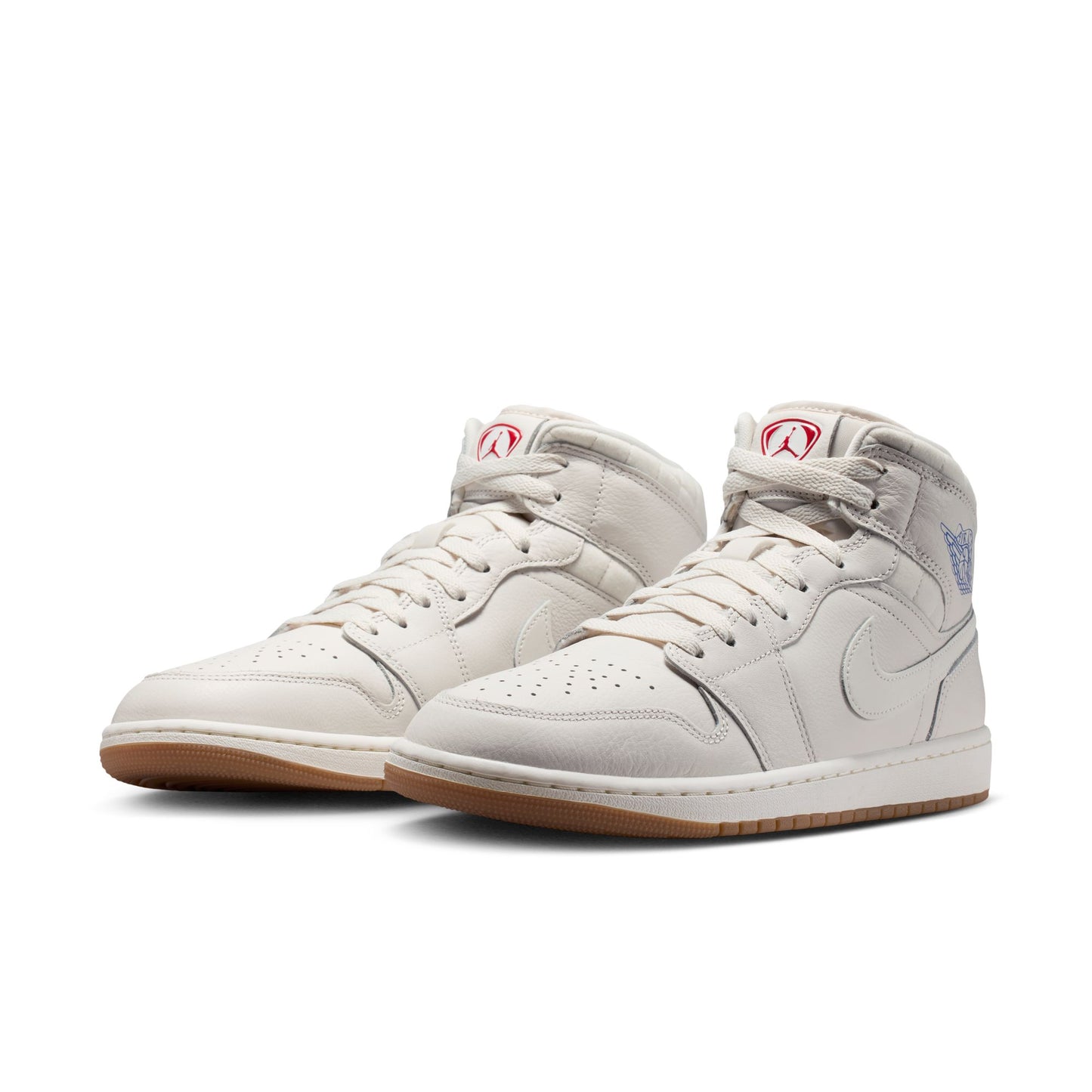 Air Jordan "1 Mid SE" Mens - Phantom / Sail / Gum Dark Brown
