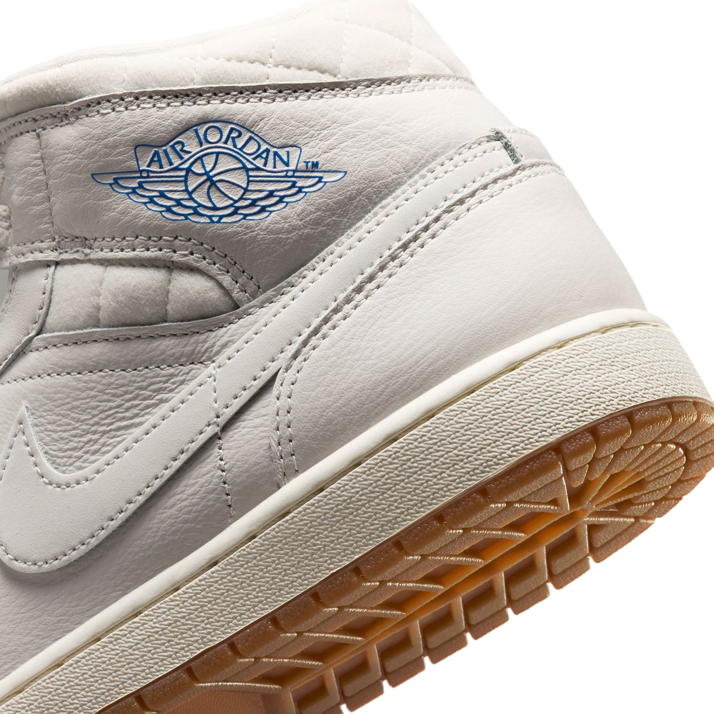 Air Jordan "1 Mid SE" Mens - Phantom / Sail / Gum Dark Brown