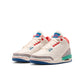 Air Jordan "3 Retro" Grade School - Chalk / Track Red / True Blue