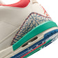 Air Jordan "3 Retro" Grade School - Chalk / Track Red / True Blue