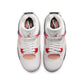 Air Jordan "4 Retro" Grade School - Off White / Fire Pink / Anthracite