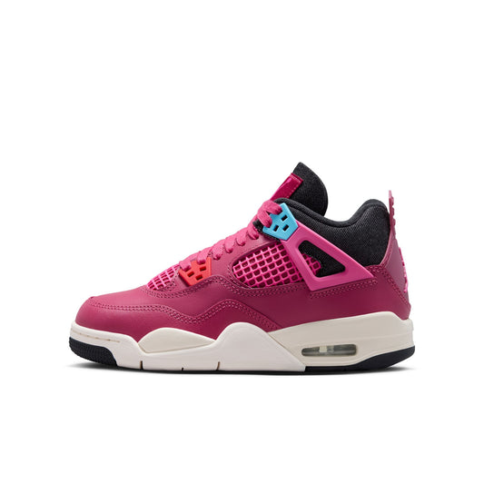 Air Jordan "4 Retro" Grade School - Sweet Beet / Desert Pink