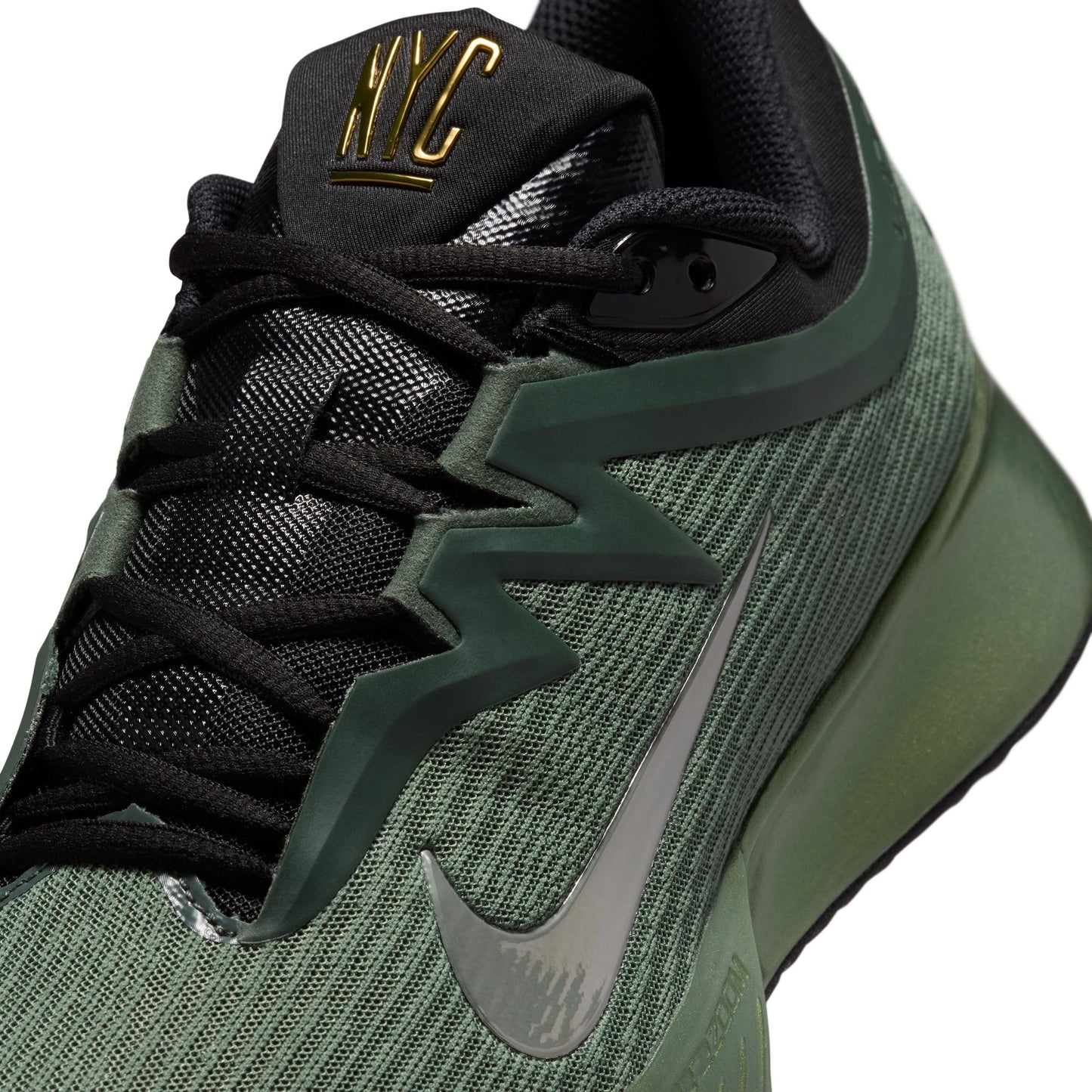 Nike "Zoom Vapor Pro 3 HC PRM" Mens - Camo Green / Metallic Gold
