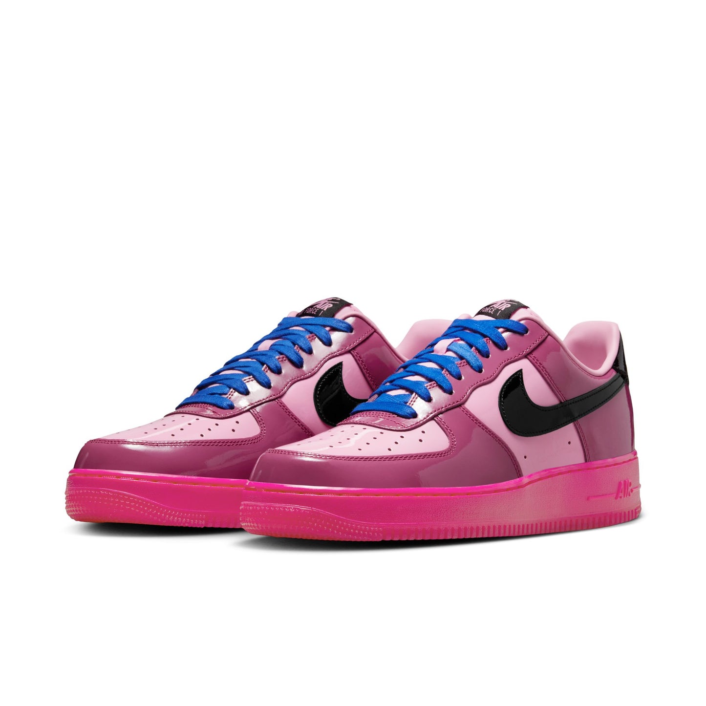 Nike "Air Force 1 Low QS"  M - Pink Cooler / Black