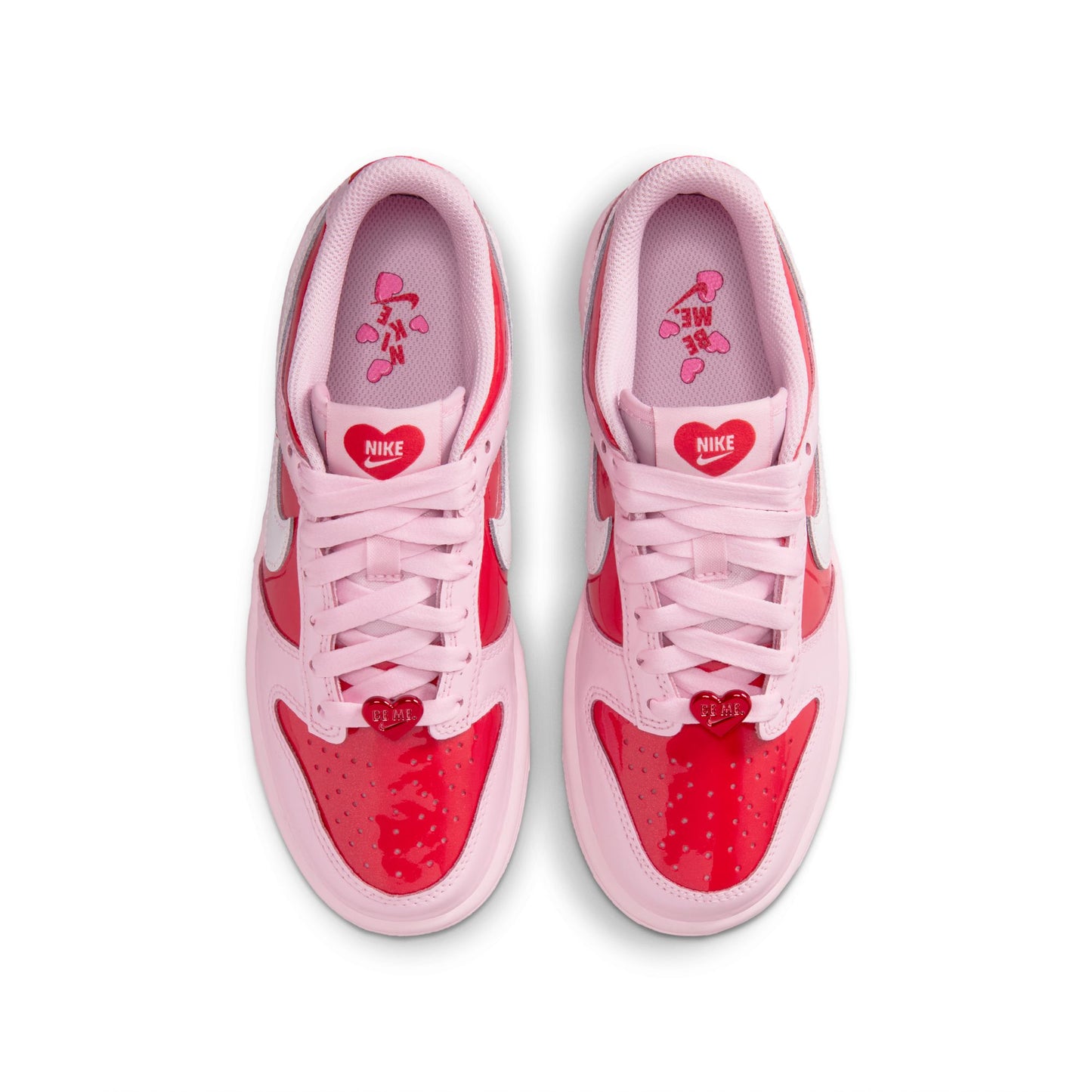 Nike "Dunk Low BG" Grade School - Pink Foam / Summit White