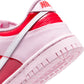 Nike "Dunk Low BG" Grade School - Pink Foam / Summit White