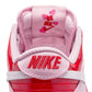 Nike "Dunk Low BG" Grade School - Pink Foam / Summit White
