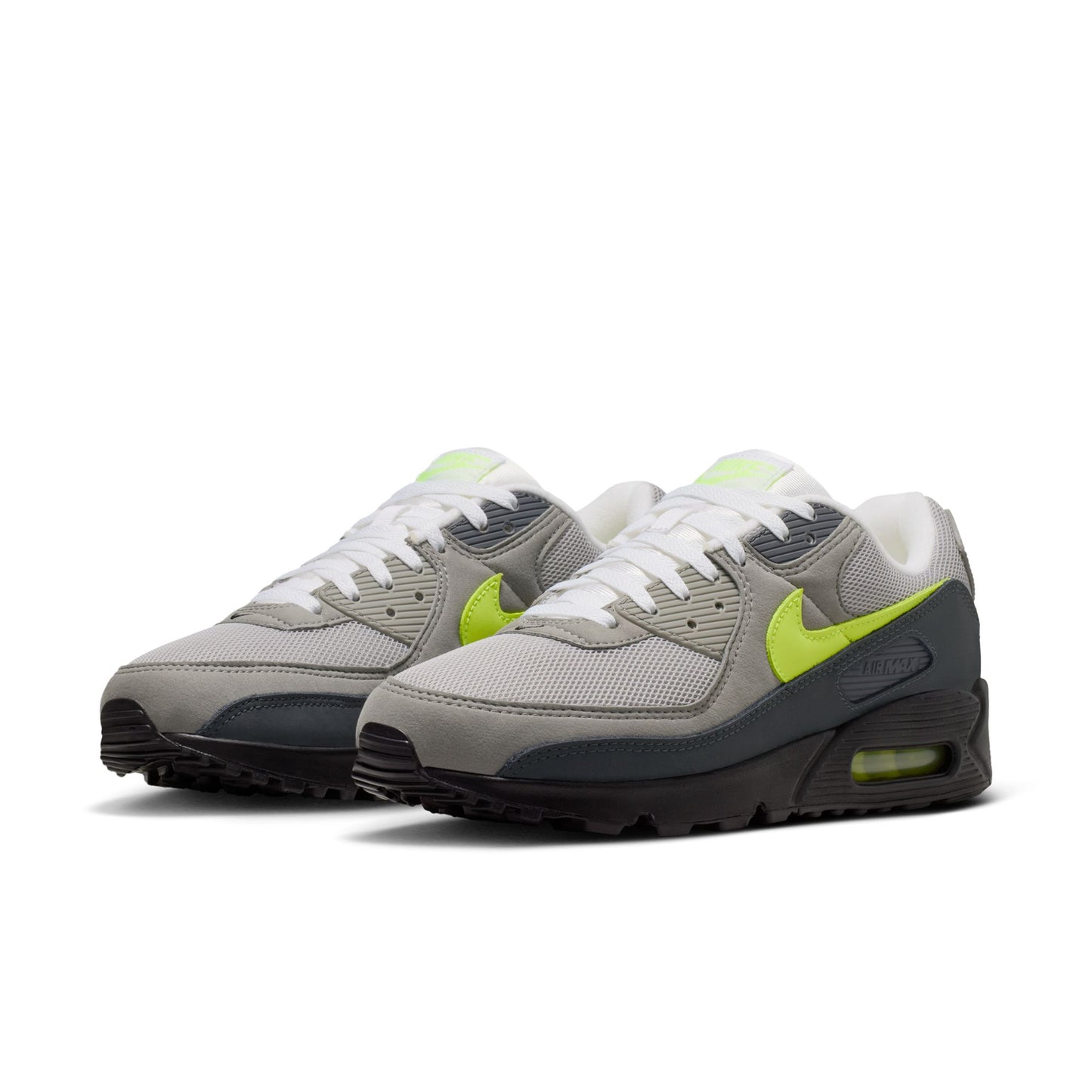Nike "Air Max 90" Mens - Black / Neon Yellow