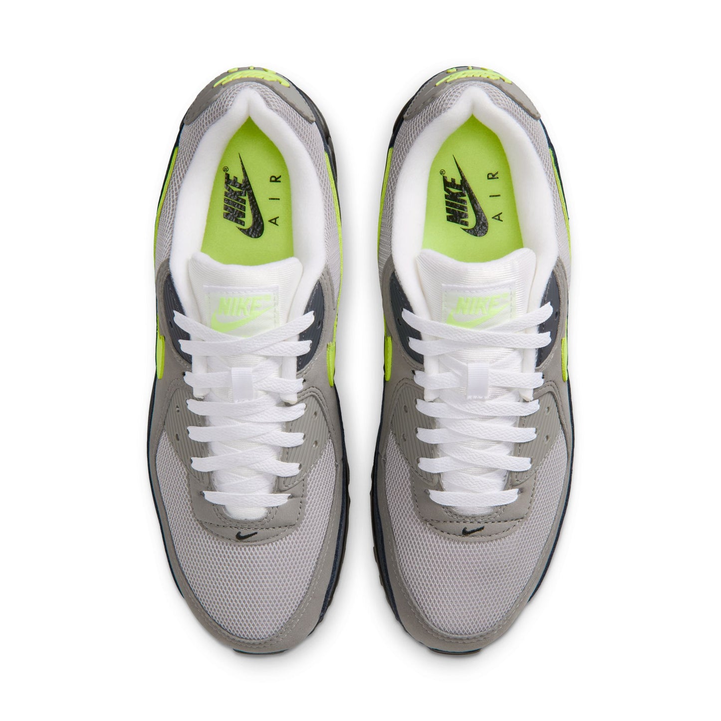 Nike "Air Max 90" Mens - Black / Neon Yellow