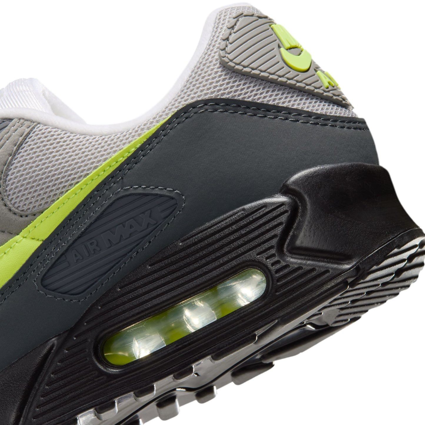 Nike "Air Max 90" Mens - Black / Neon Yellow