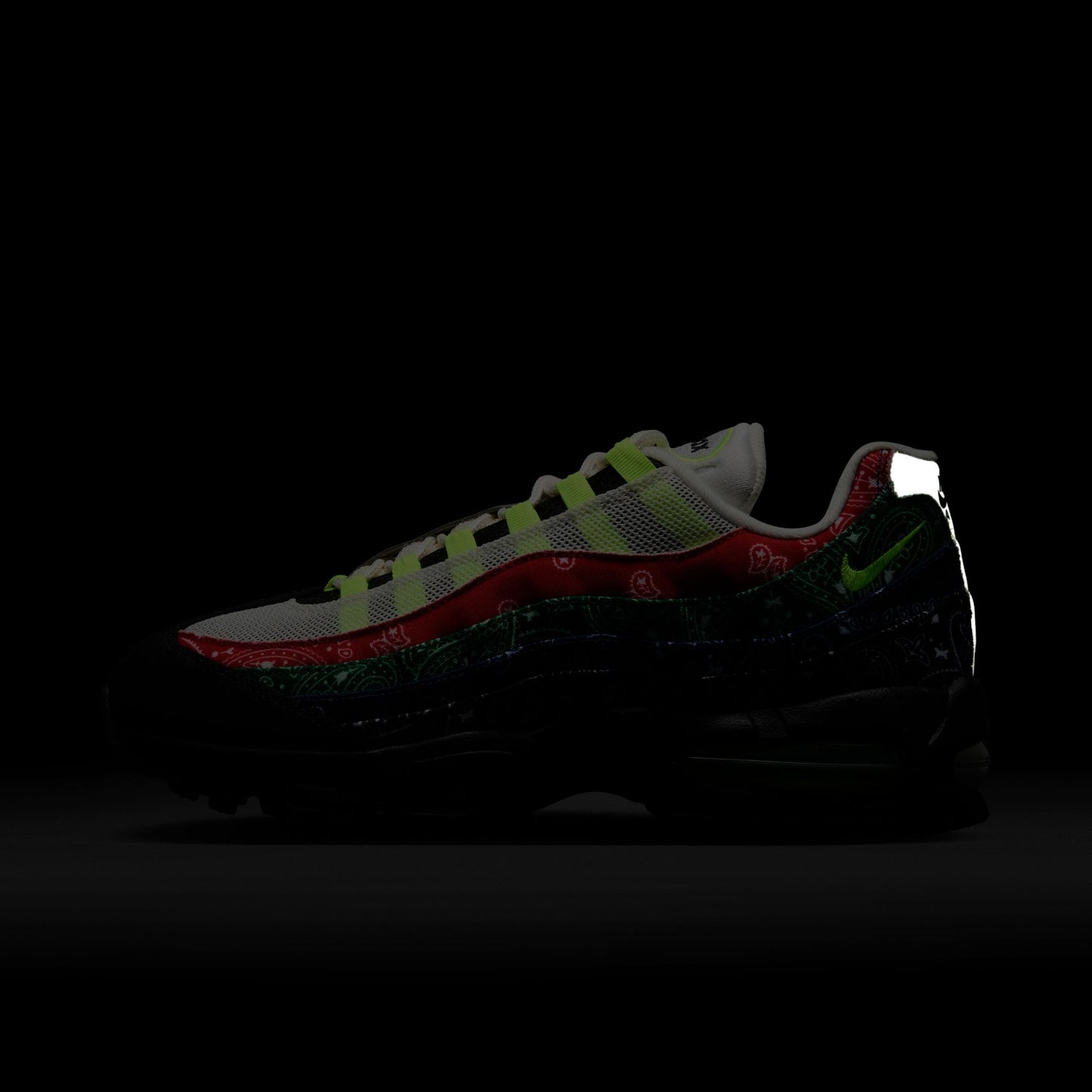 Nike "Air Max 95 SP" Mens - Sail / Volt / University Red