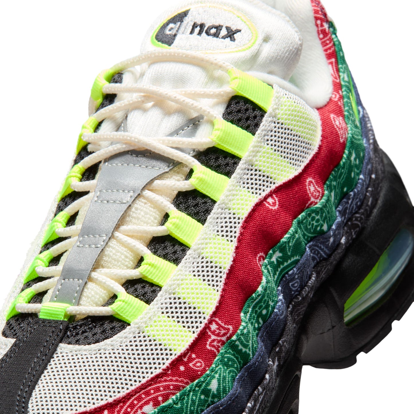 Nike "Air Max 95 SP" Mens - Sail / Volt / University Red
