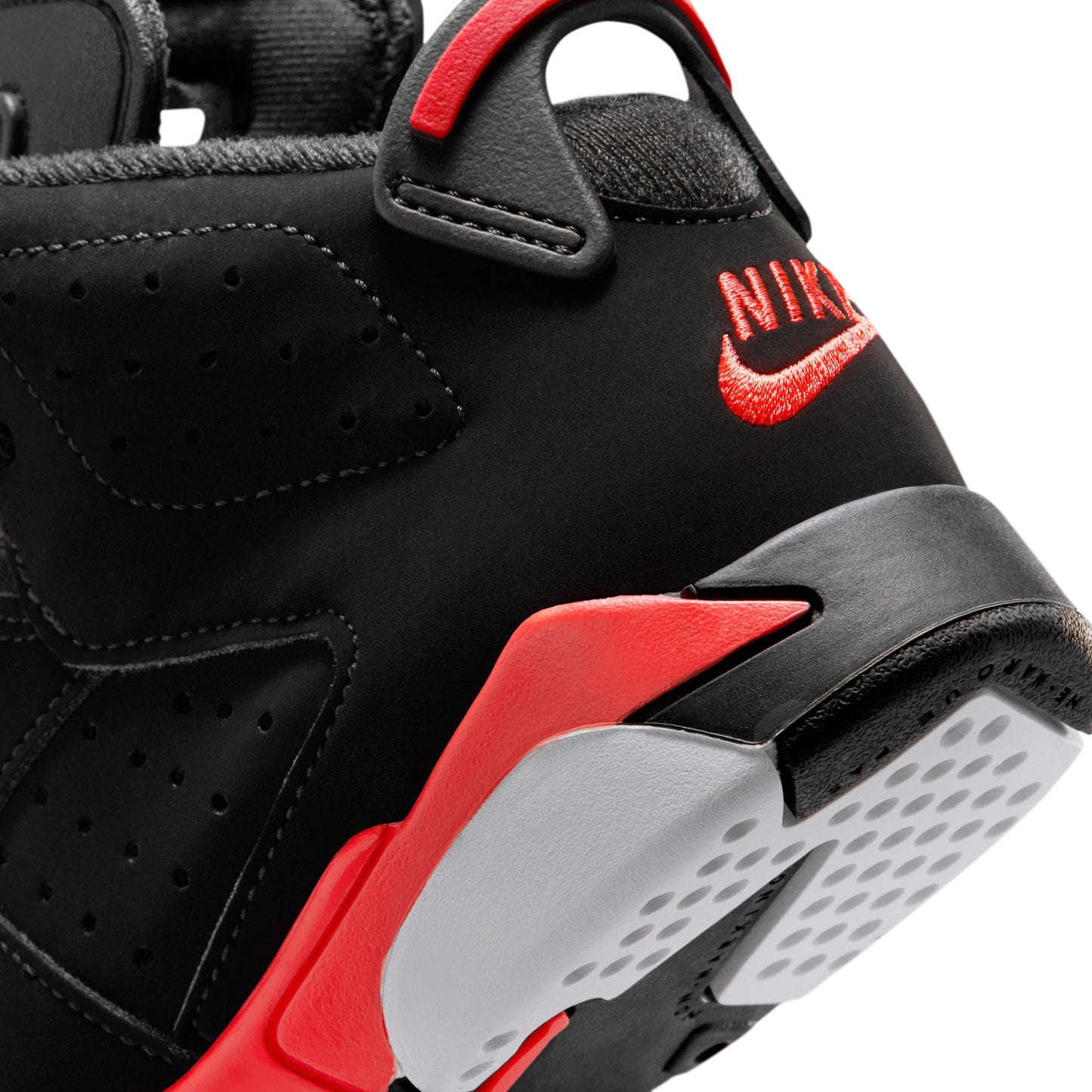 Air Jordan "6 Retro" Preschool - Black / Lt Crimson