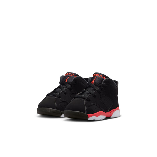 Jordan "6 Retro" Toddler - Black / Lt Crimson
