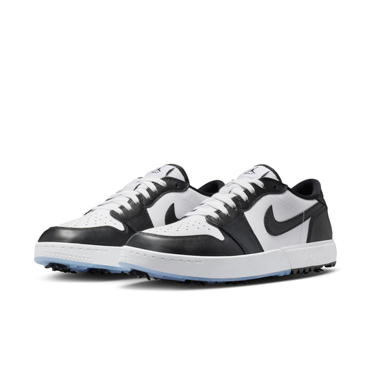 Air Jordan "1 Low Golf Spike" Mens - White / Black