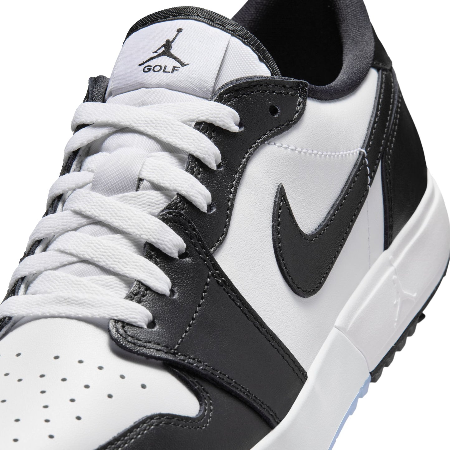 Air Jordan "1 Low Golf Spike" Mens - White / Black