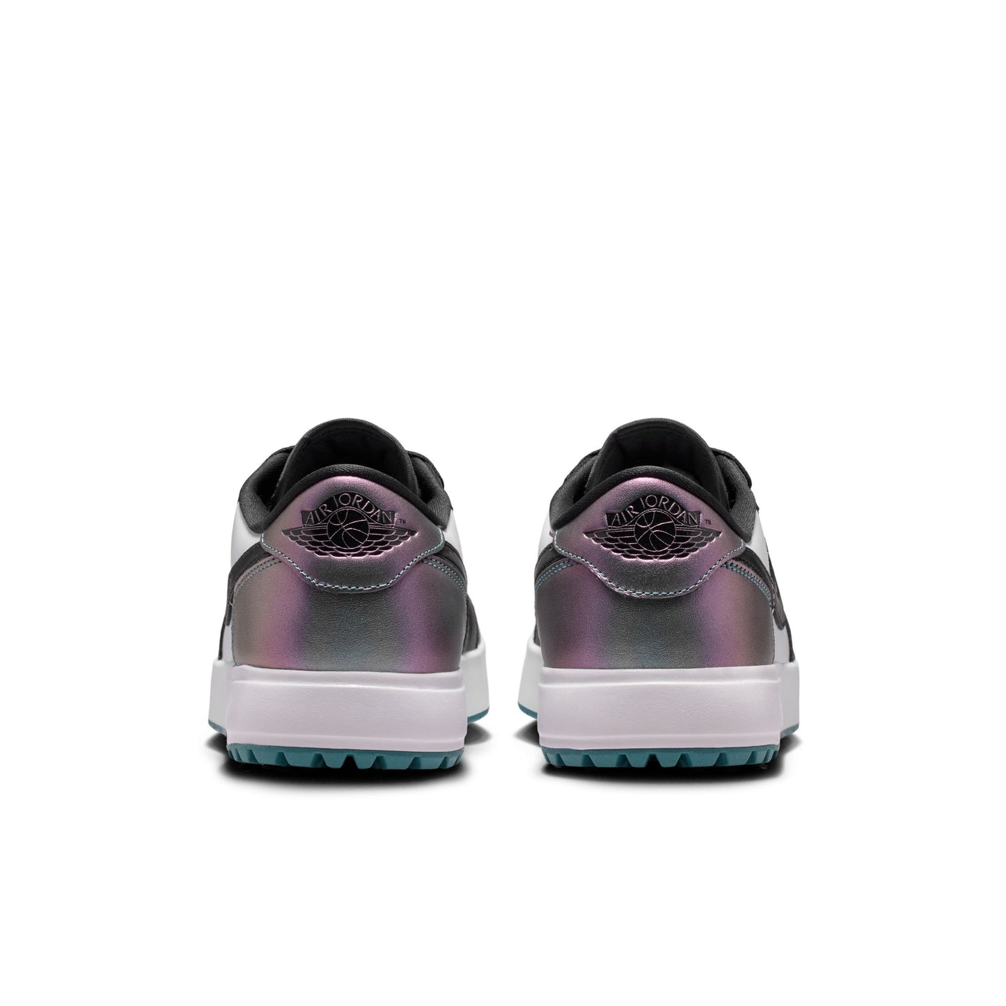 Air Jordan "1 Low Golf Spike" Mens - Mineral Teal / Black / White