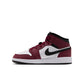 Air Jordan "1 Mid SE" GS - Team Red / White-Black
