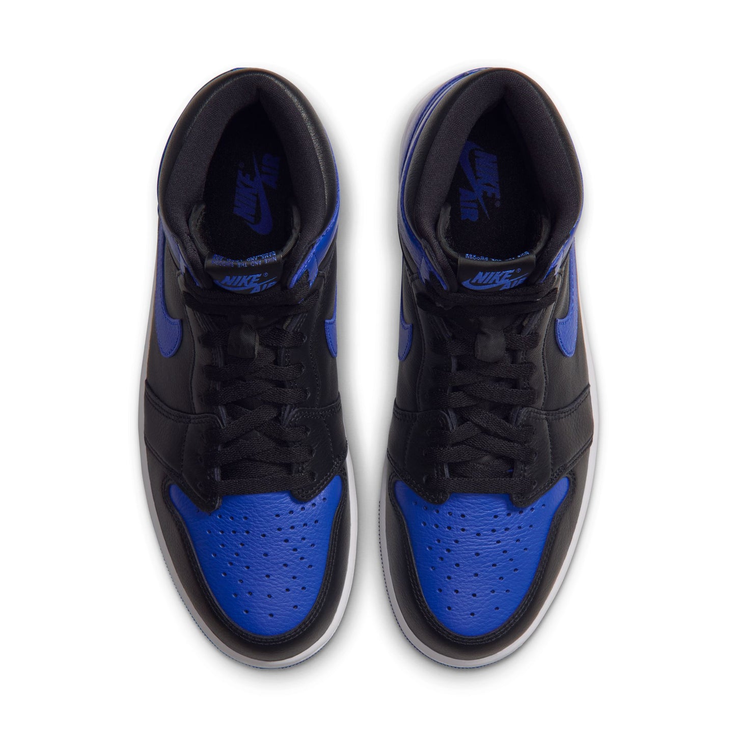 Air Jordan "1 High OG" Mens - Black / Game Royal / White