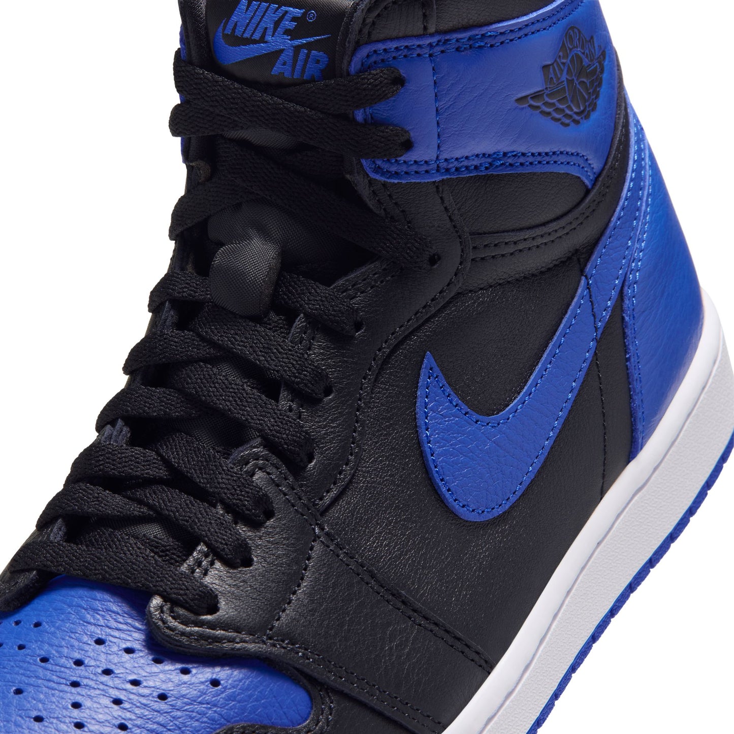 Air Jordan "1 High OG" Mens - Black / Game Royal / White