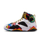 Air Jordan "7 Retro BB" Mens - White / Metallic Gold / Sport Red