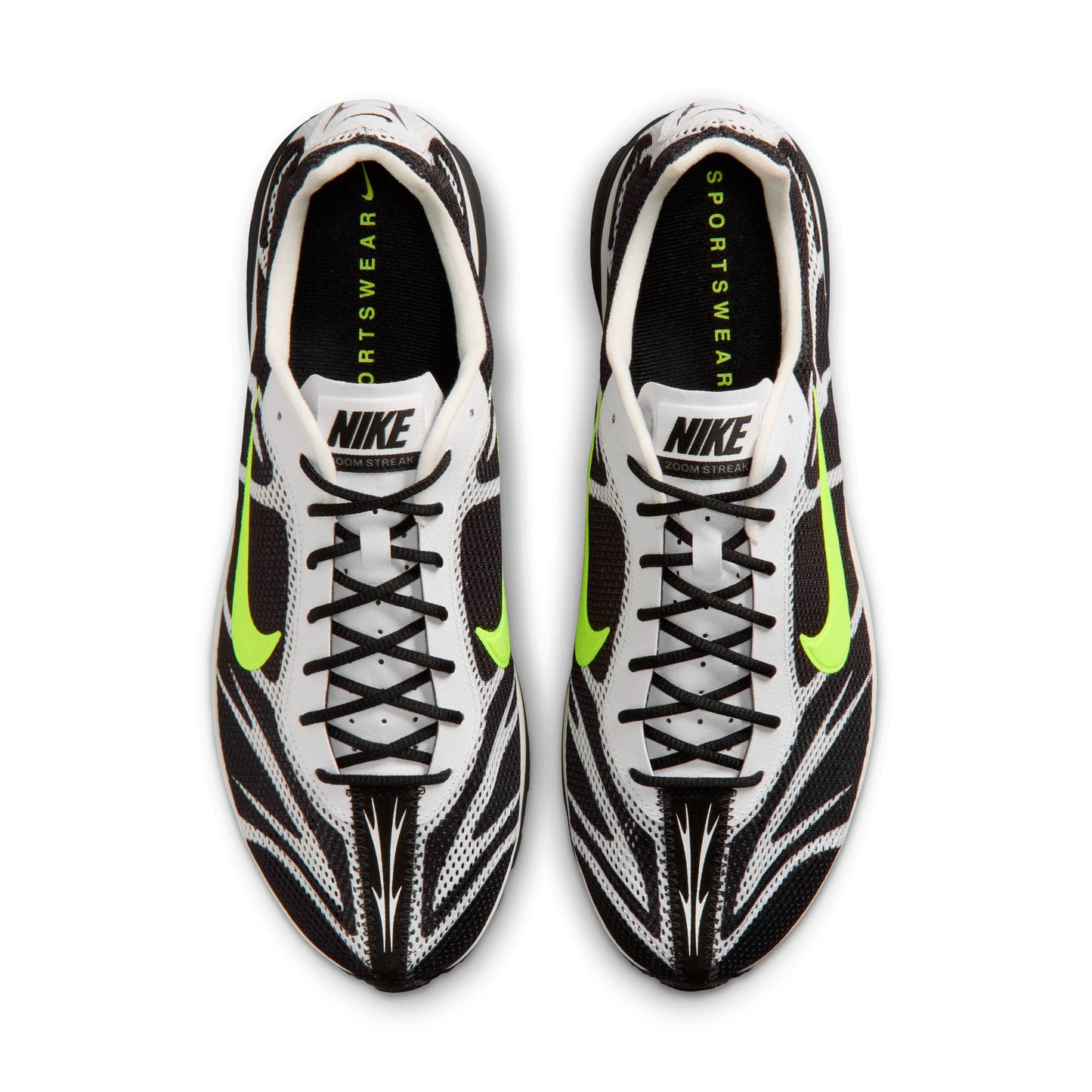 Nike " Zoom Streak 3 " Mens - Black / Volt / Summit White