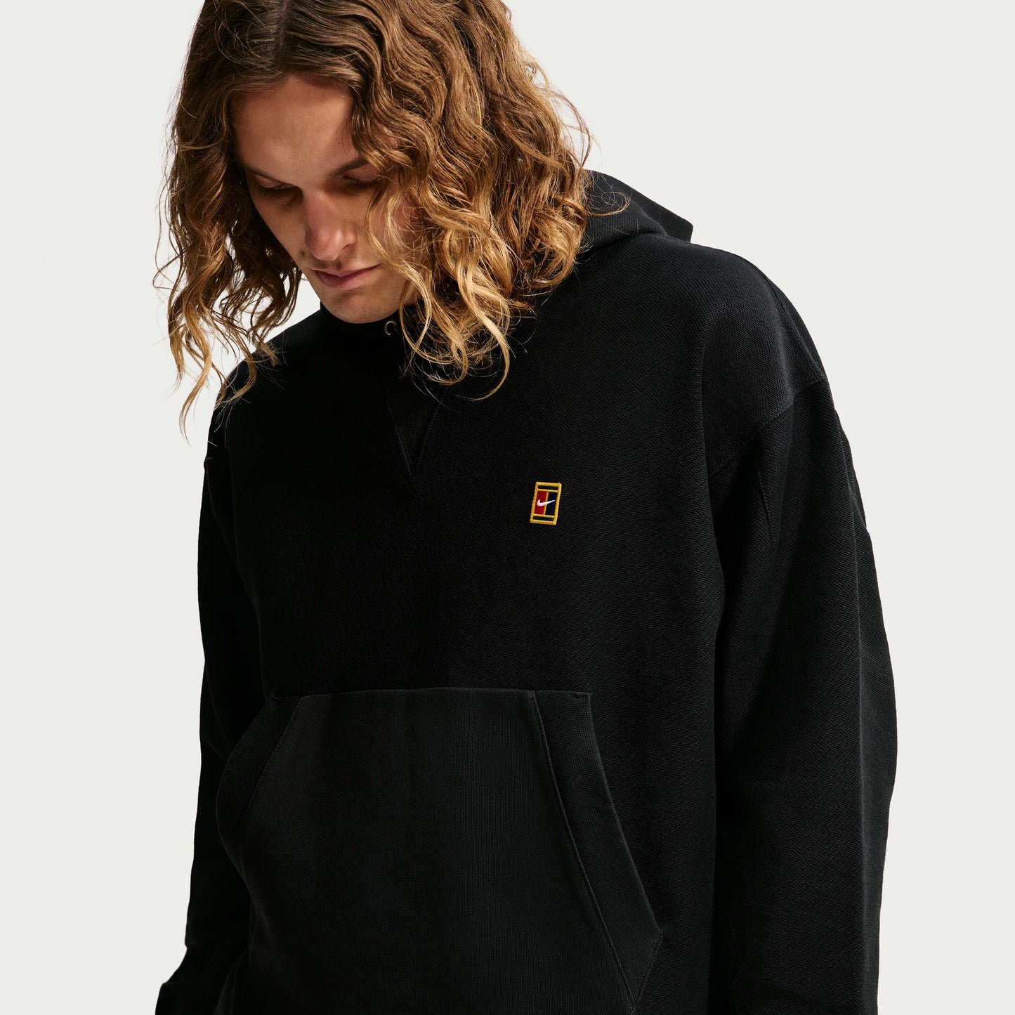 Nike Club Rules"French Terry Hoodie" Mens - Black