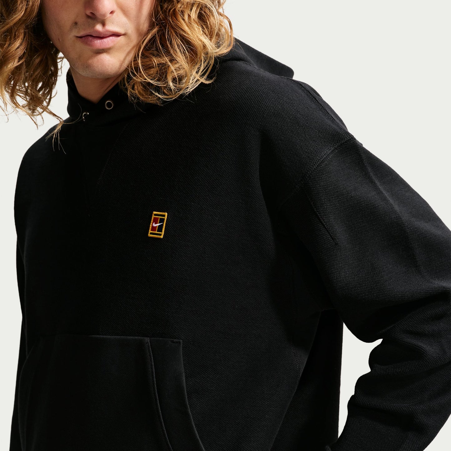 Nike Club Rules"French Terry Hoodie" Mens - Black