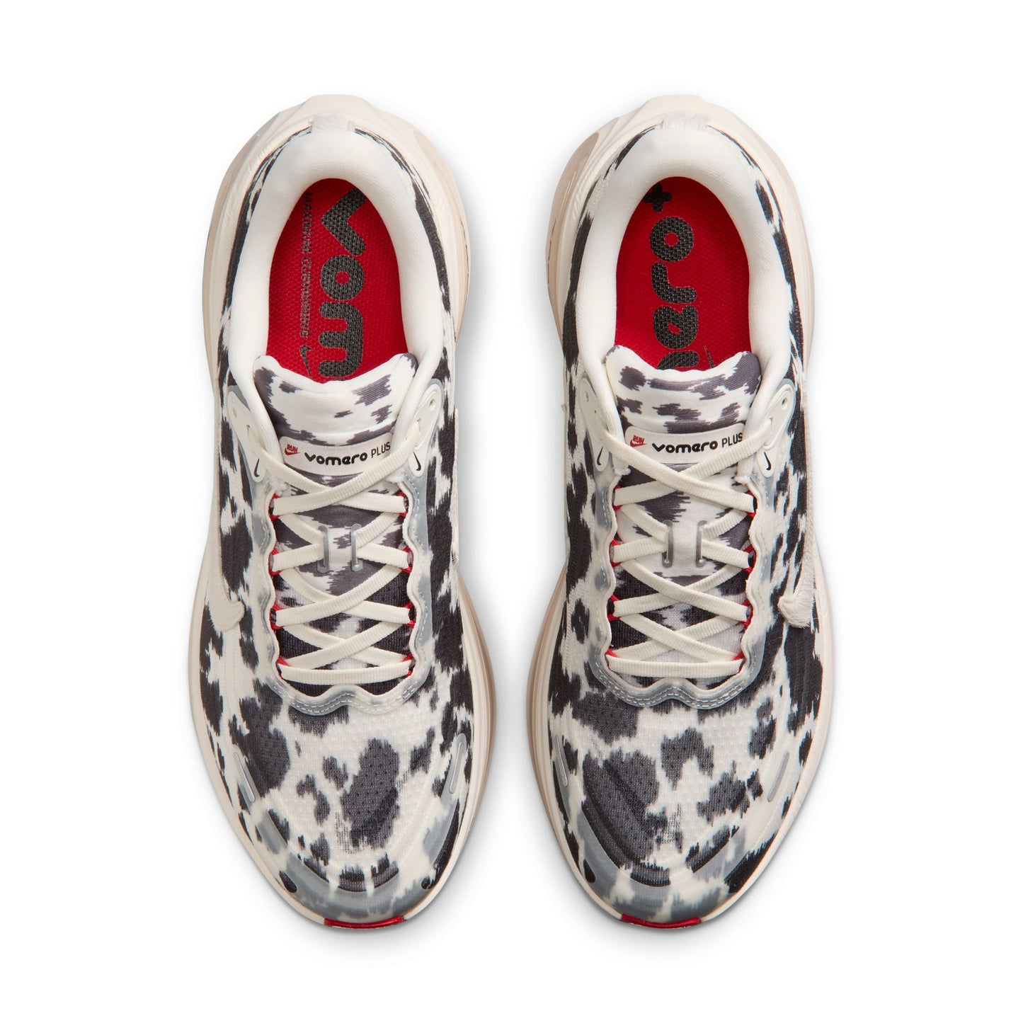 Nike "Vomero Plus RR" Mens -Sail / Sail / University Red