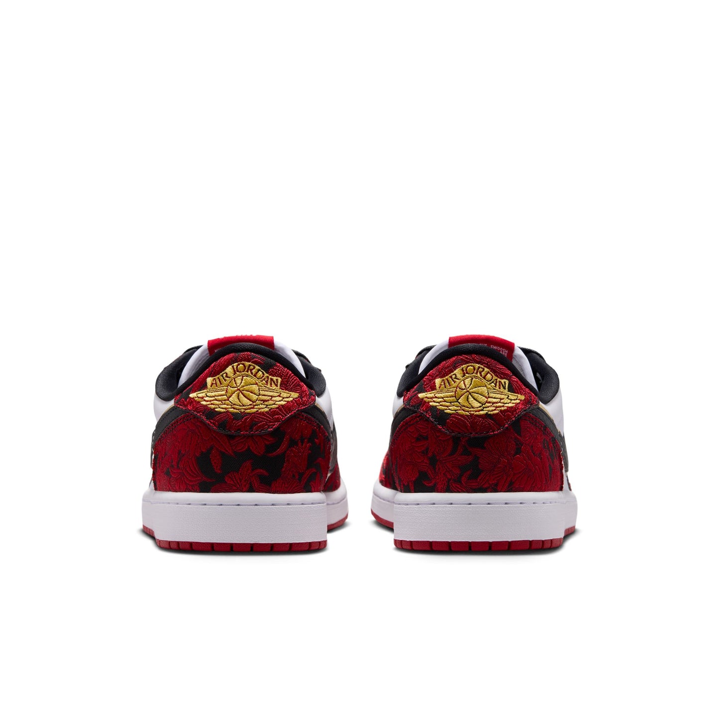 Air Jordan "1 Retro Low OG" Mens - Black / Varsity Red / Summit White
