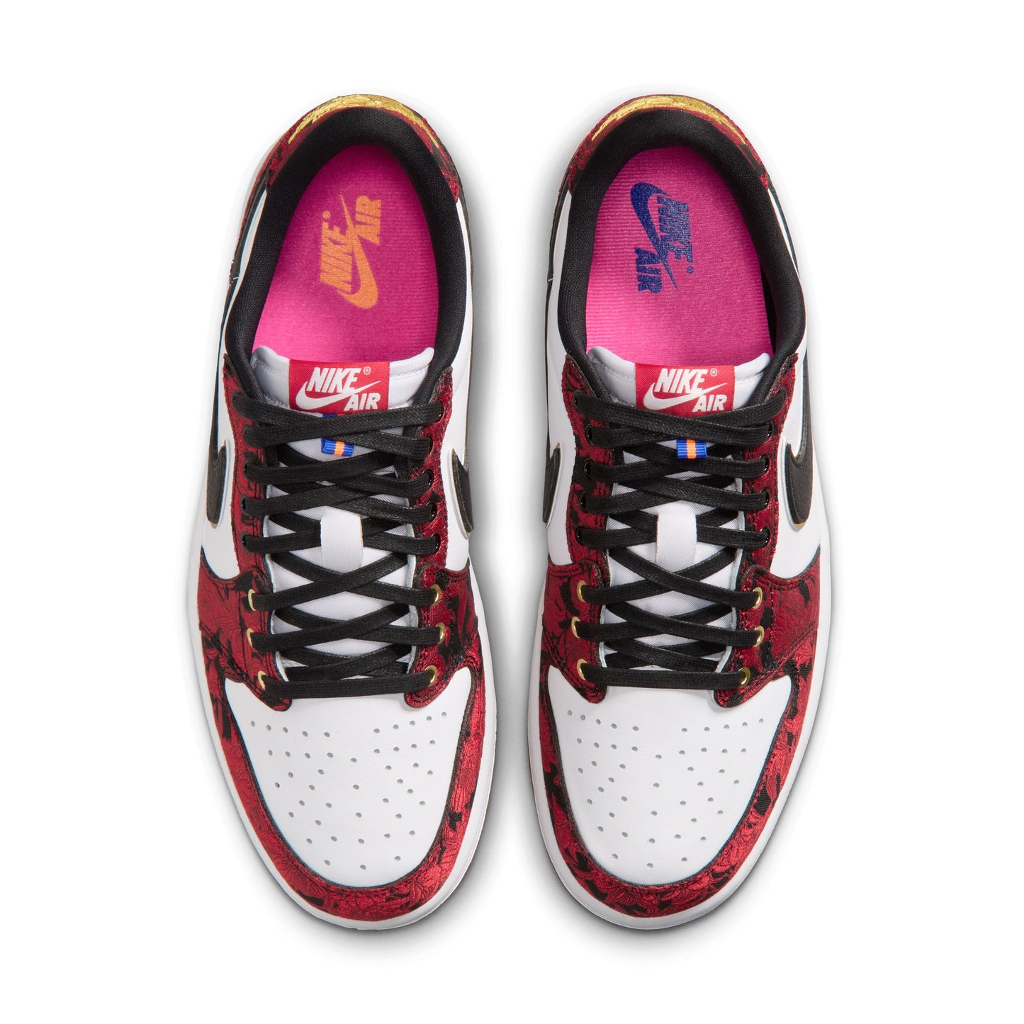 Air Jordan "1 Retro Low OG" Mens - Black / Varsity Red / Summit White