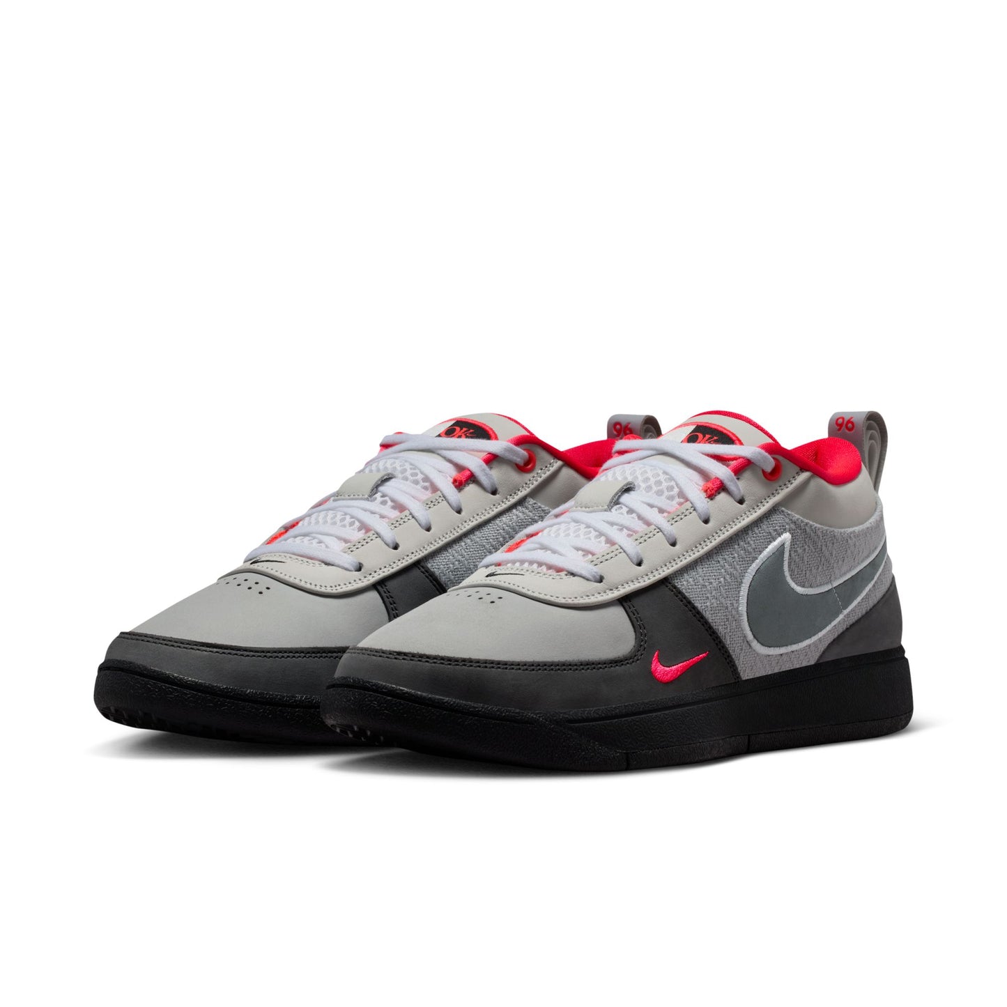 Nike "Book 1 Solar Red 95 " M - Wolf Grey / Cool Grey