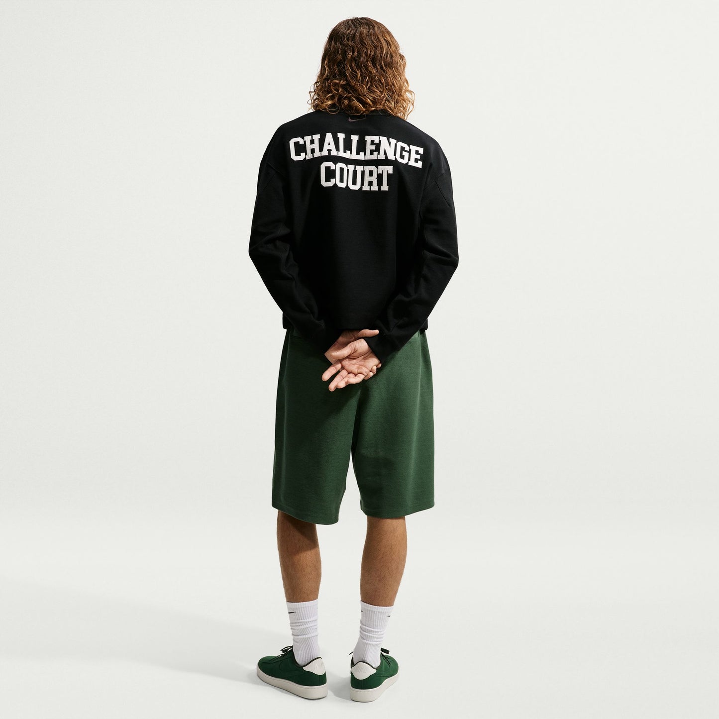 Nike Club Rules"French Terry Hoodie" Mens - Black