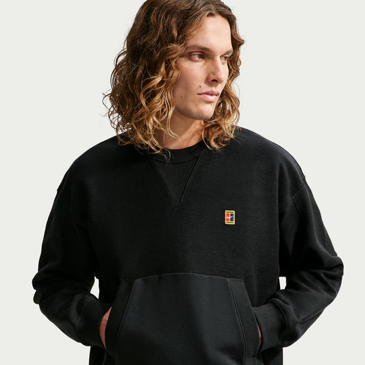 Nike Club Rules"French Terry Hoodie" Mens - Black