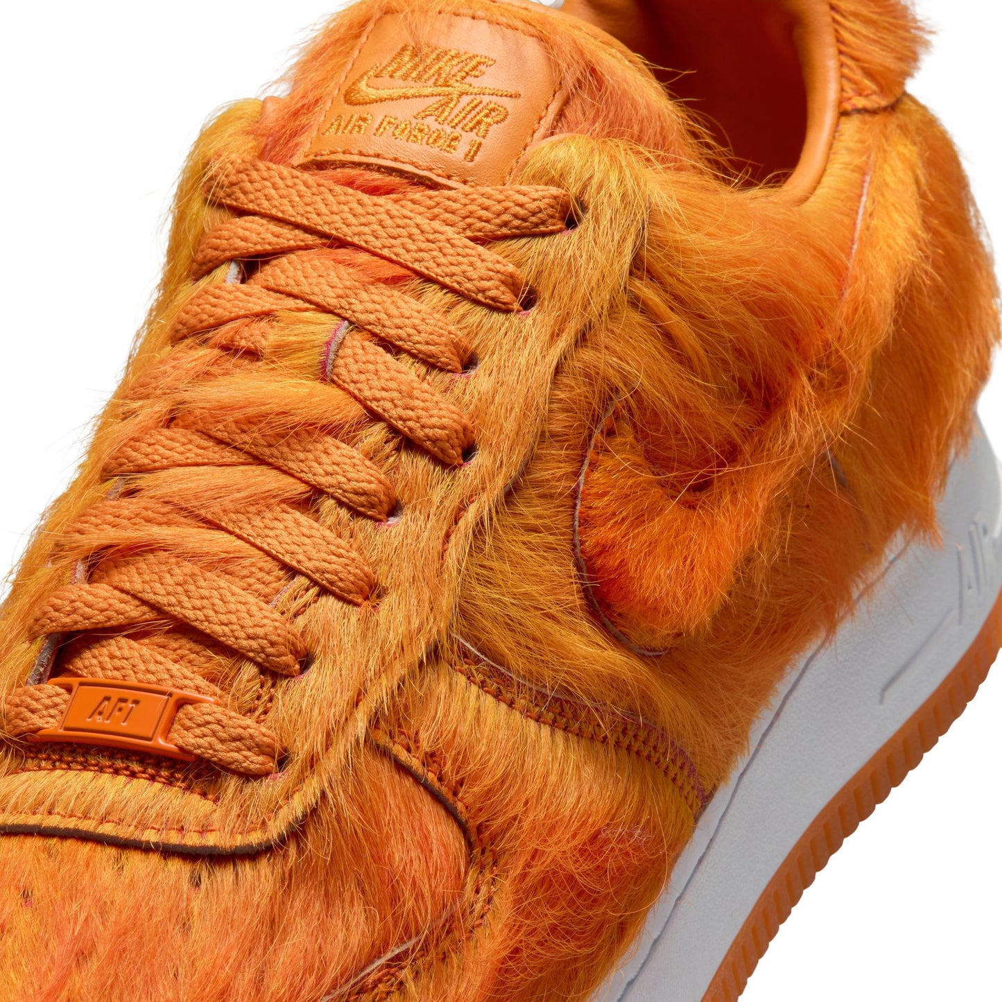 Nike "Air Force 1 QS" M - Campfire Orange / Sunset / White