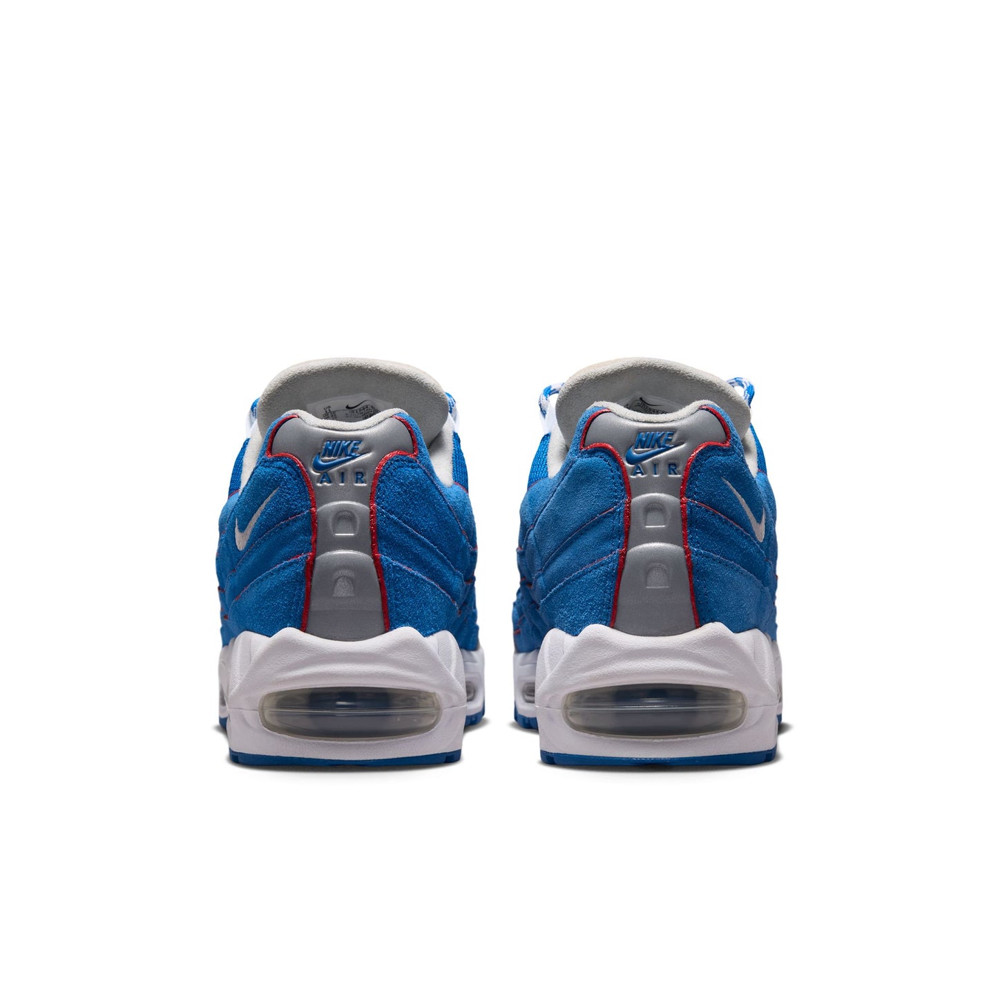 Nike "Air Max 95 Big Bubble QS 2" Mens - Blue Sapphire / Metallic Silver