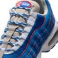 Nike "Air Max 95 Big Bubble QS 2" Mens - Blue Sapphire / Metallic Silver
