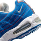 Nike "Air Max 95 Big Bubble QS 2" Mens - Blue Sapphire / Metallic Silver