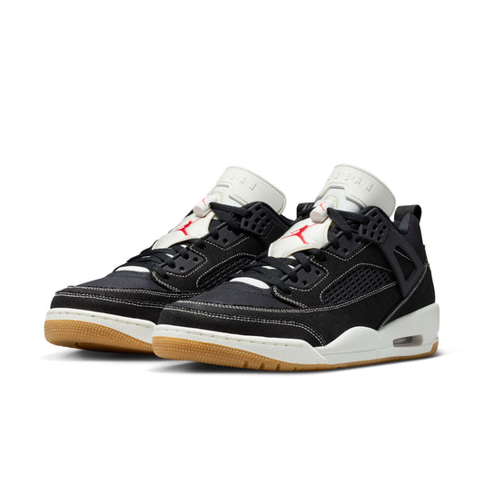 Air Jordan "Spizike Low" M - Black / Sail-University Red