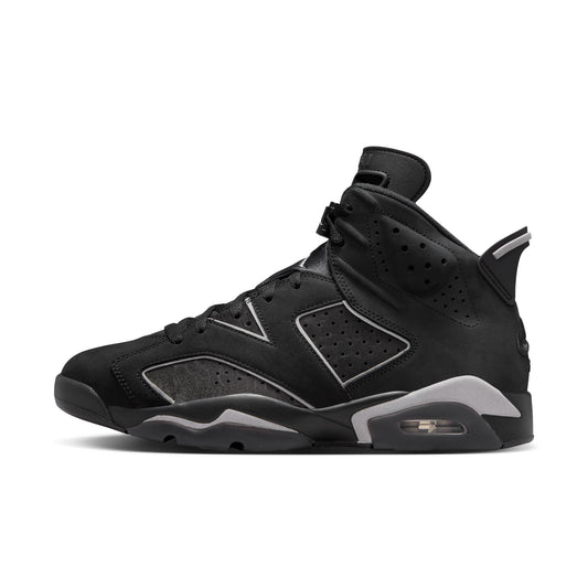 Air Jordan "6 Retro" Mens - Black / Reflect Silver-Black
