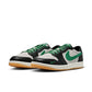 Air Jordan "1 Retro Low OG" Mens - Phantom / Pine Green / Black